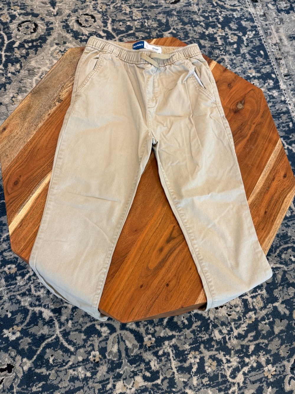 Old Navy Beige Jogger Drawstring Pants